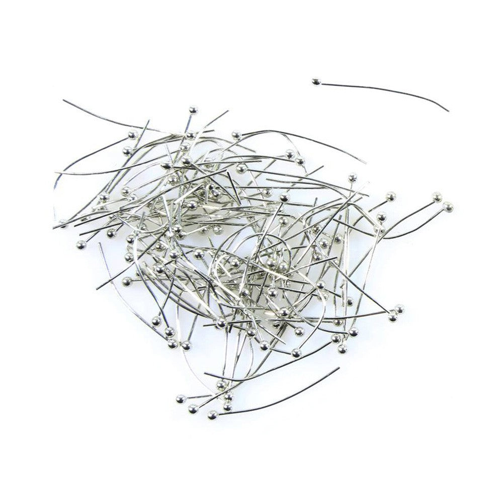 Tige clou bijoux à bout rond 20 mm (100 pièces)