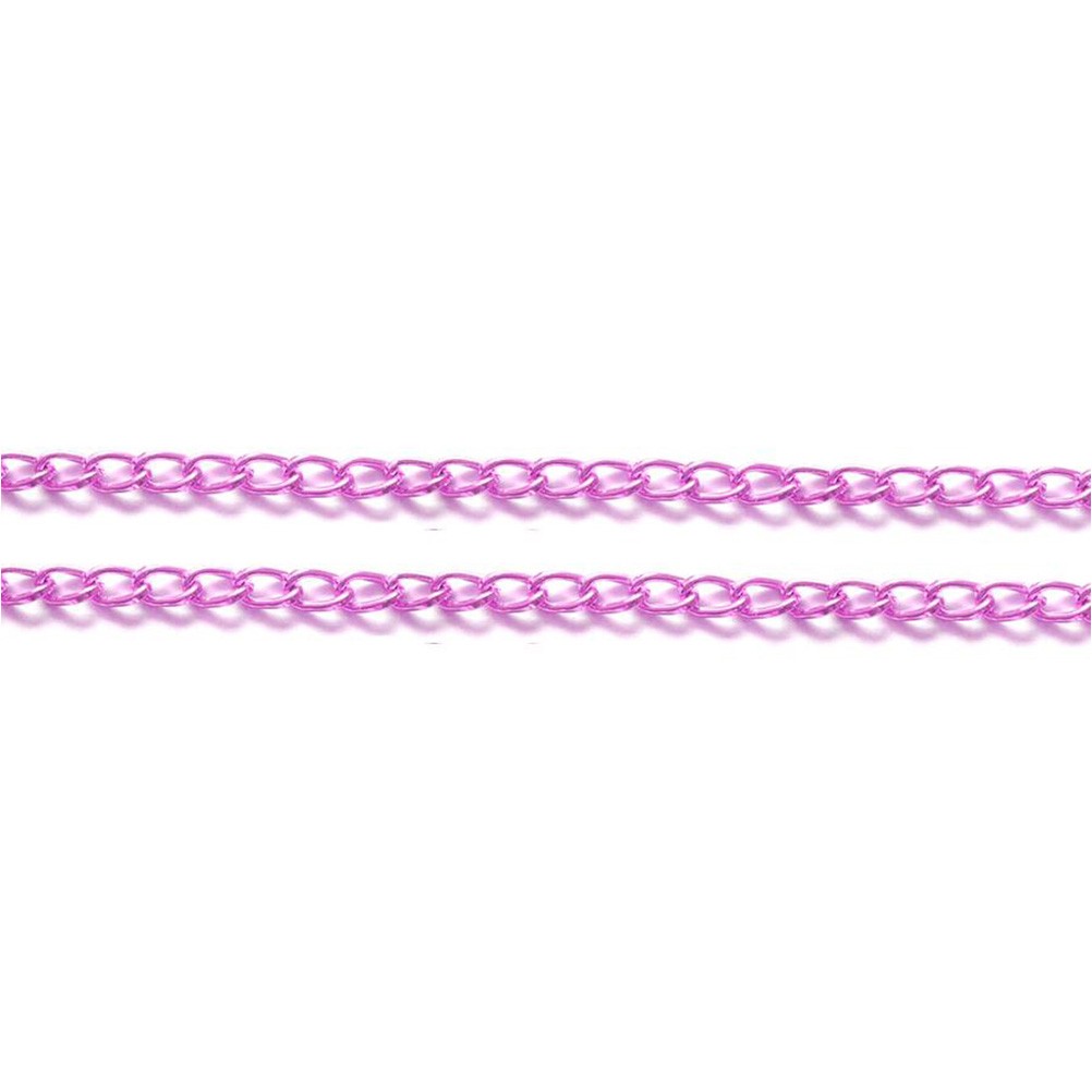 Chaine à mailles cheval 9 x 5 mm (1 mètre)