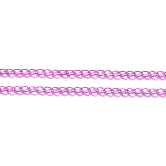 Chaine à mailles cheval 9 x 5 mm (1 mètre)