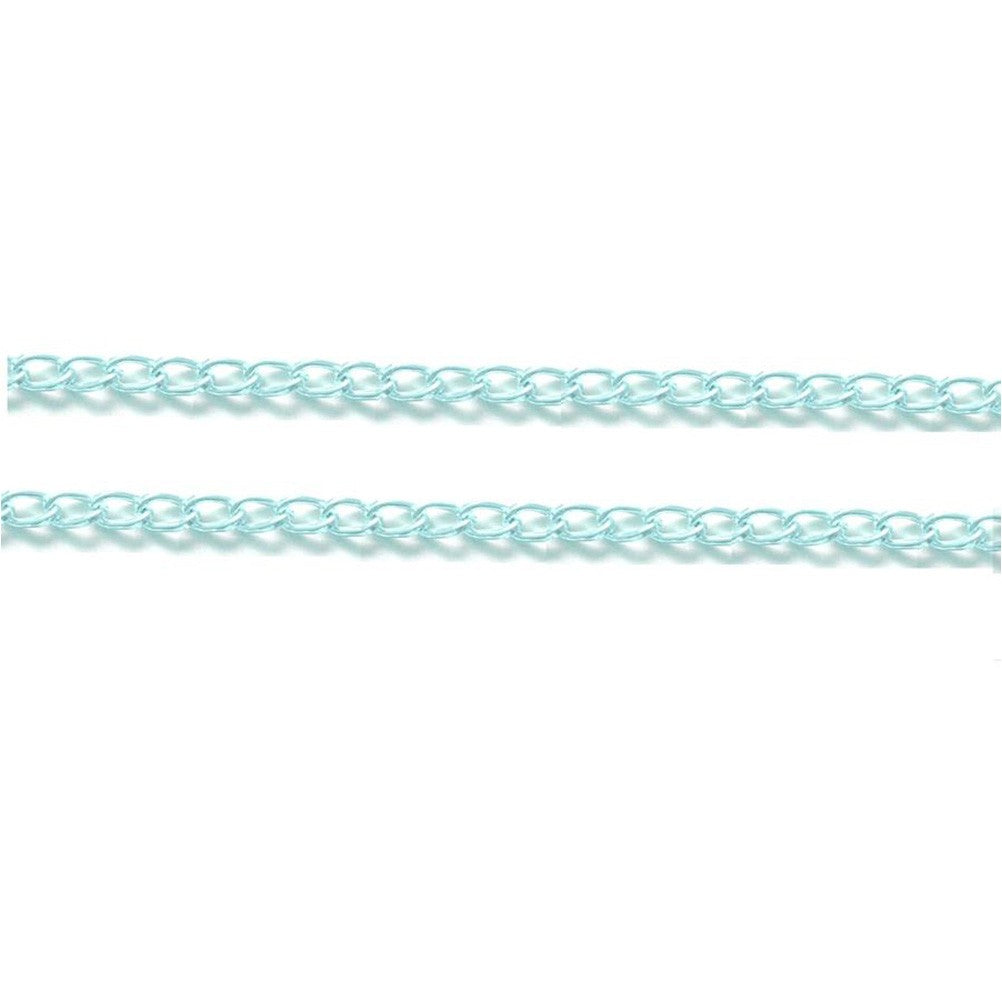 Chaine à mailles cheval 9 x 5 mm (1 mètre)