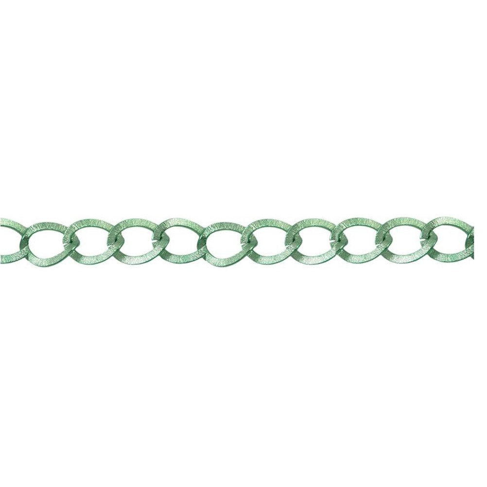 Chaine bijoux grandes mailles cheval 20 x 12 mm (1 mètre)