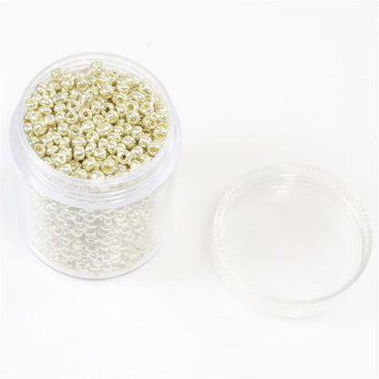 Perles de rocaille rondes Iris Round 2,5 mm (1600 pièces)