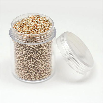 Perles de rocaille rondes Iris Round 2,5 mm (1600 pièces)