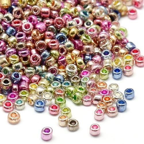 Perles de rocaille rondes Iris Round 1,7 mm (3380 pièces)