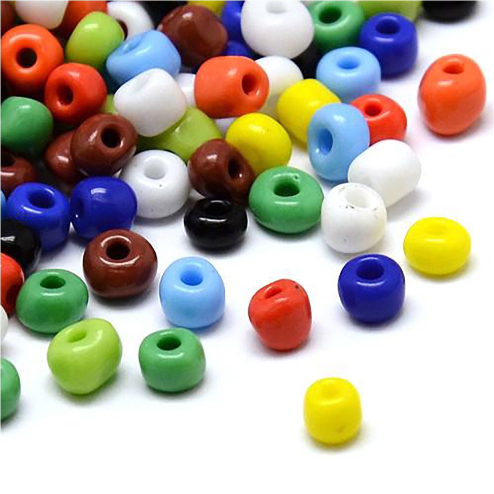 Perles de rocaille intercalaires 2,5 mm (1600 pièces)