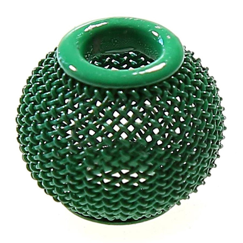 Perles metal tressé boules treillis 12 mm (5 pièces)