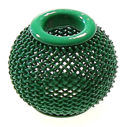Perles metal tressé boules treillis 12 mm (5 pièces)