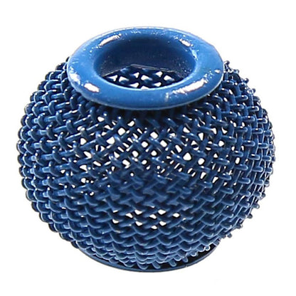 Perles metal tressé boules treillis 12 mm (5 pièces)