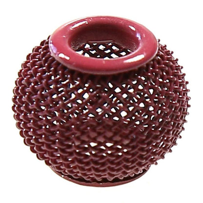 Perles metal tressé boules treillis 12 mm (5 pièces)