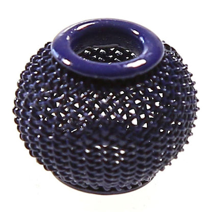 Perles metal tressé boules treillis 12 mm (5 pièces)