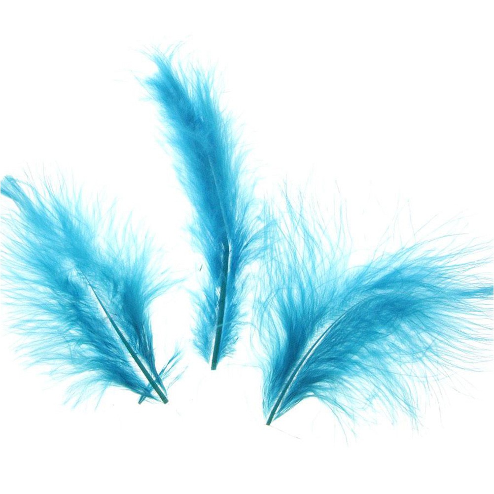 Plume d'autruche colorée (20 pièces)