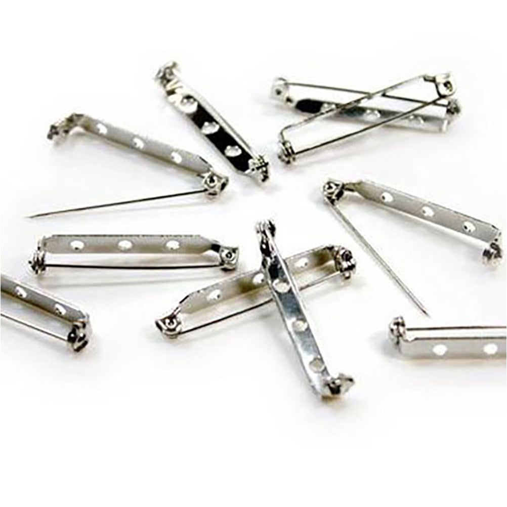 Broche épingle sécurité création bijoux 25mm ( 10 Pièces )