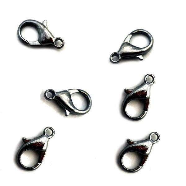 Fermoirs mousquetons 10 mm ( 10 Pièces )