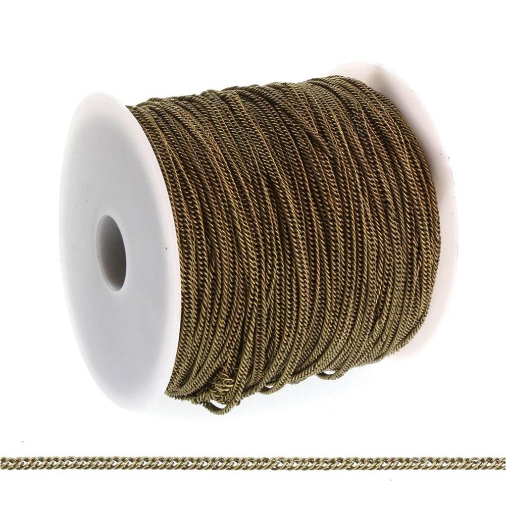 Chaine maille cheval 4 x 3 Mm (3 x 1mètre)