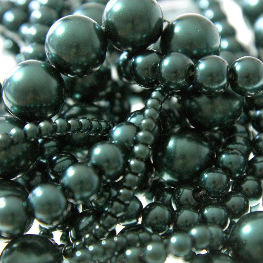 Perles nacrées 10 mm en verre de Bohême couleurs vives lot de 20
