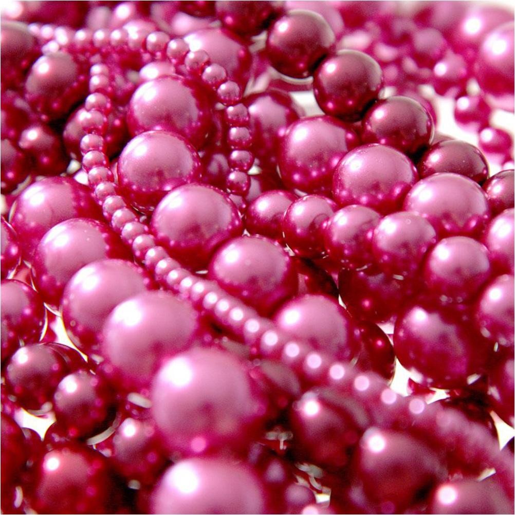 Perles nacrées 10 mm en verre de Bohême couleurs vives lot de 20