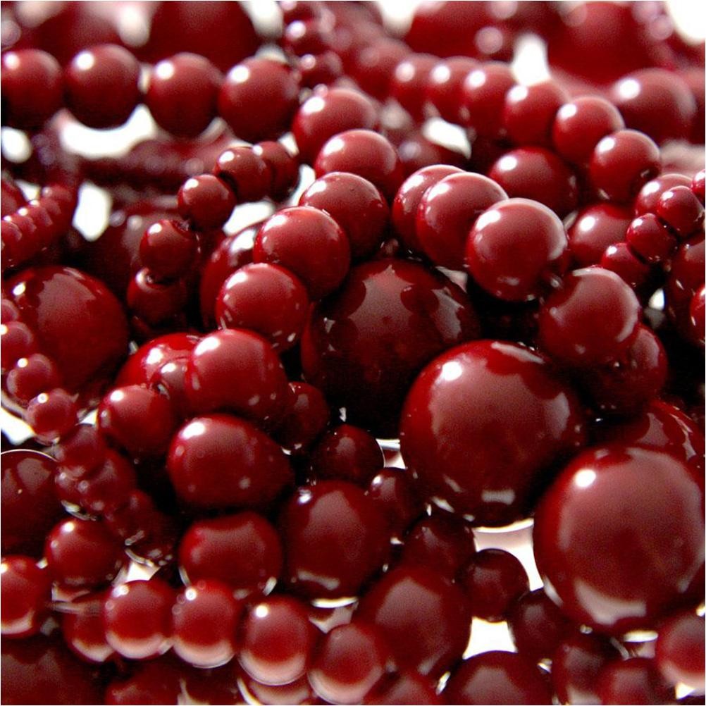 Perles nacrées 10 mm en verre de Bohême couleurs vives lot de 20
