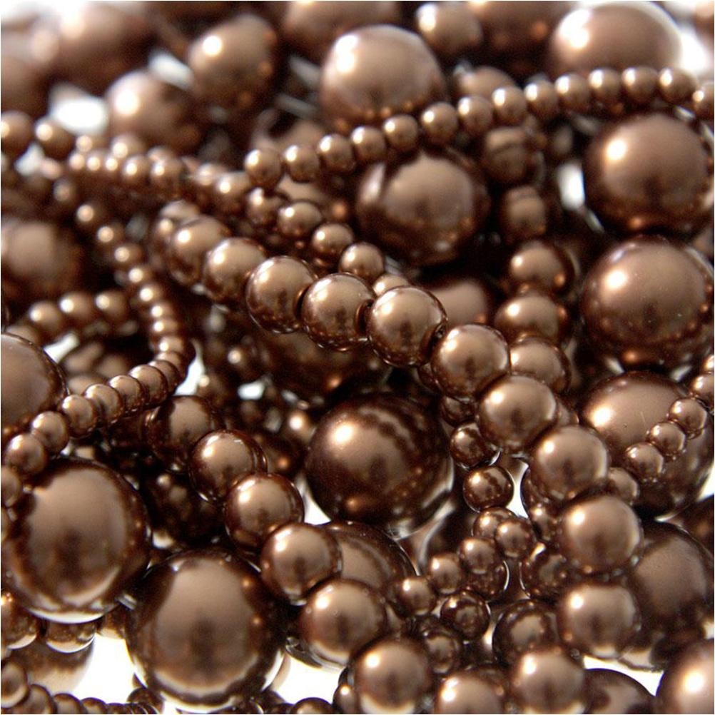 Perles nacrées 12 mm en verre de Bohême couleurs vives lot de 10