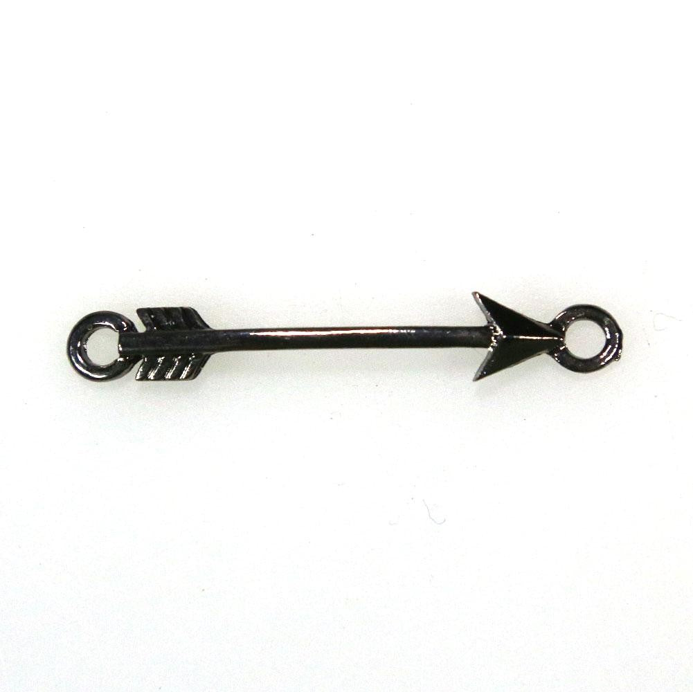 Connecteur bijoux Flèche Tendre 43 x 6 mm (1 pièce)