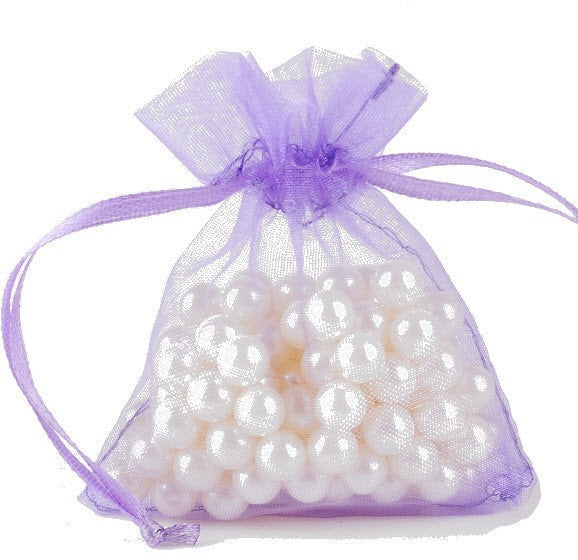 Sachets organza 13 x 17 cm pour bijoux ou dragées lot de 50