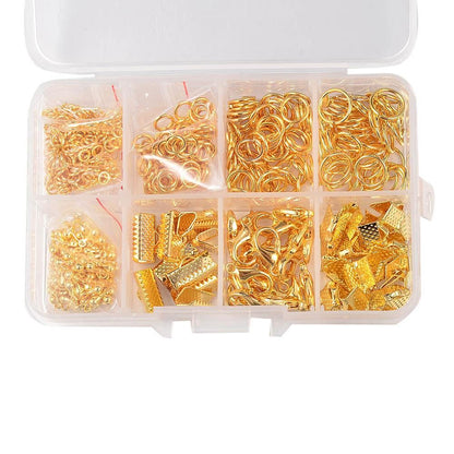 Kit de fermoirs, anneaux et accessoires de finition