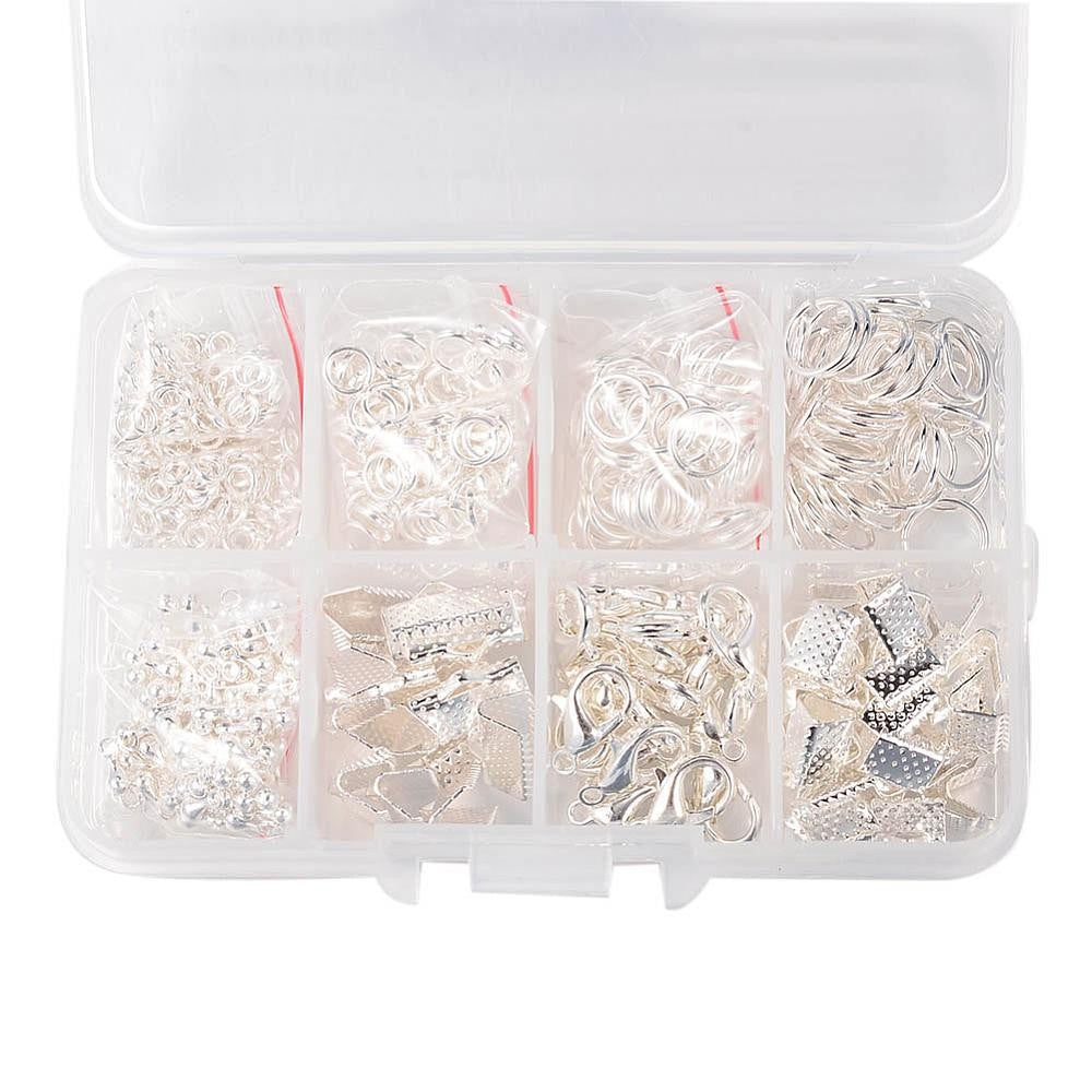 Kit de fermoirs, anneaux et accessoires de finition