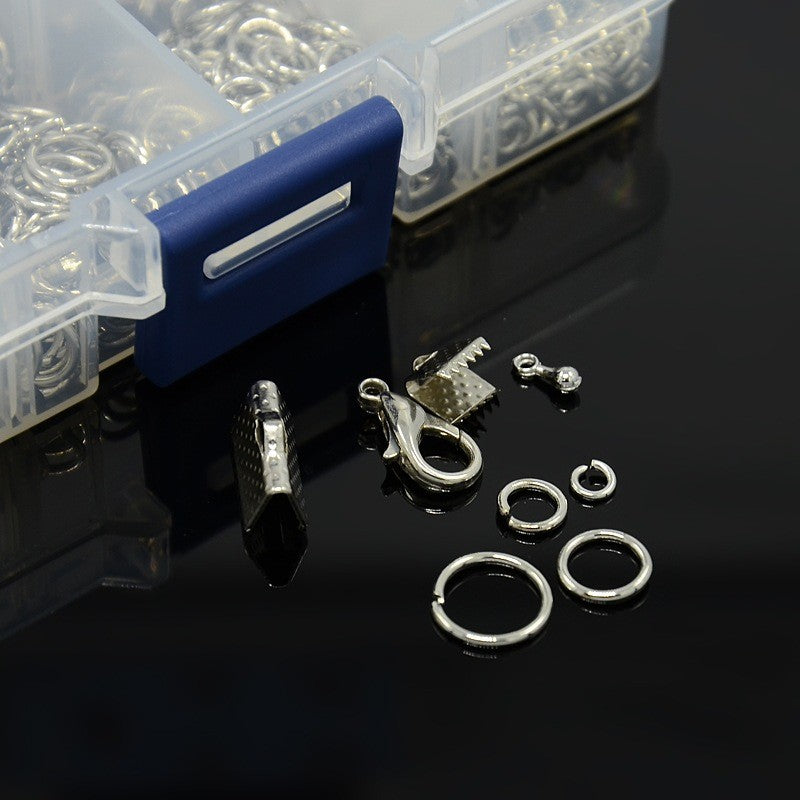 Kit de fermoirs, anneaux et accessoires de finition