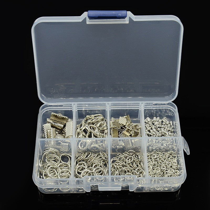 Kit de fermoirs, anneaux et accessoires de finition