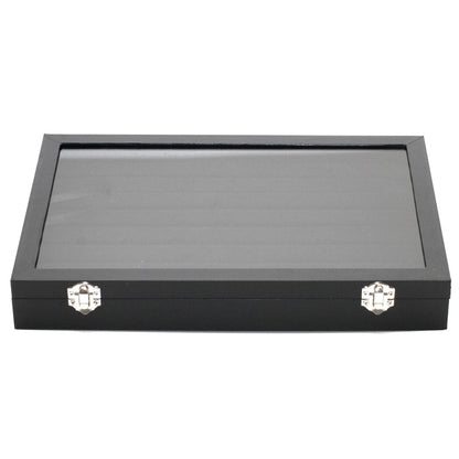 Coffret mallette pour bagues simili cuir
