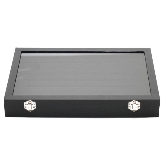 Coffret mallette pour bagues simili cuir
