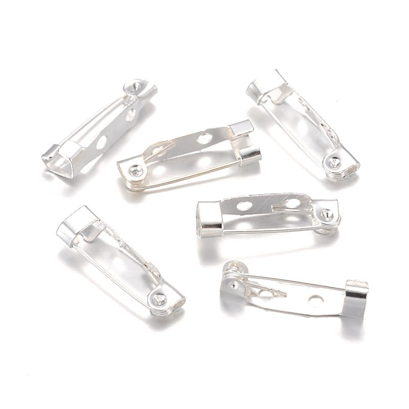 Broche épingle création bijoux 25mm ( 10 Pièces )