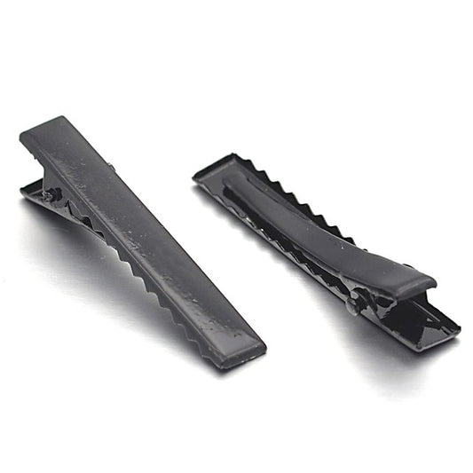 Pince crocodile barrette cheveux 55 x 8.5 mm ( 10 Pièces )