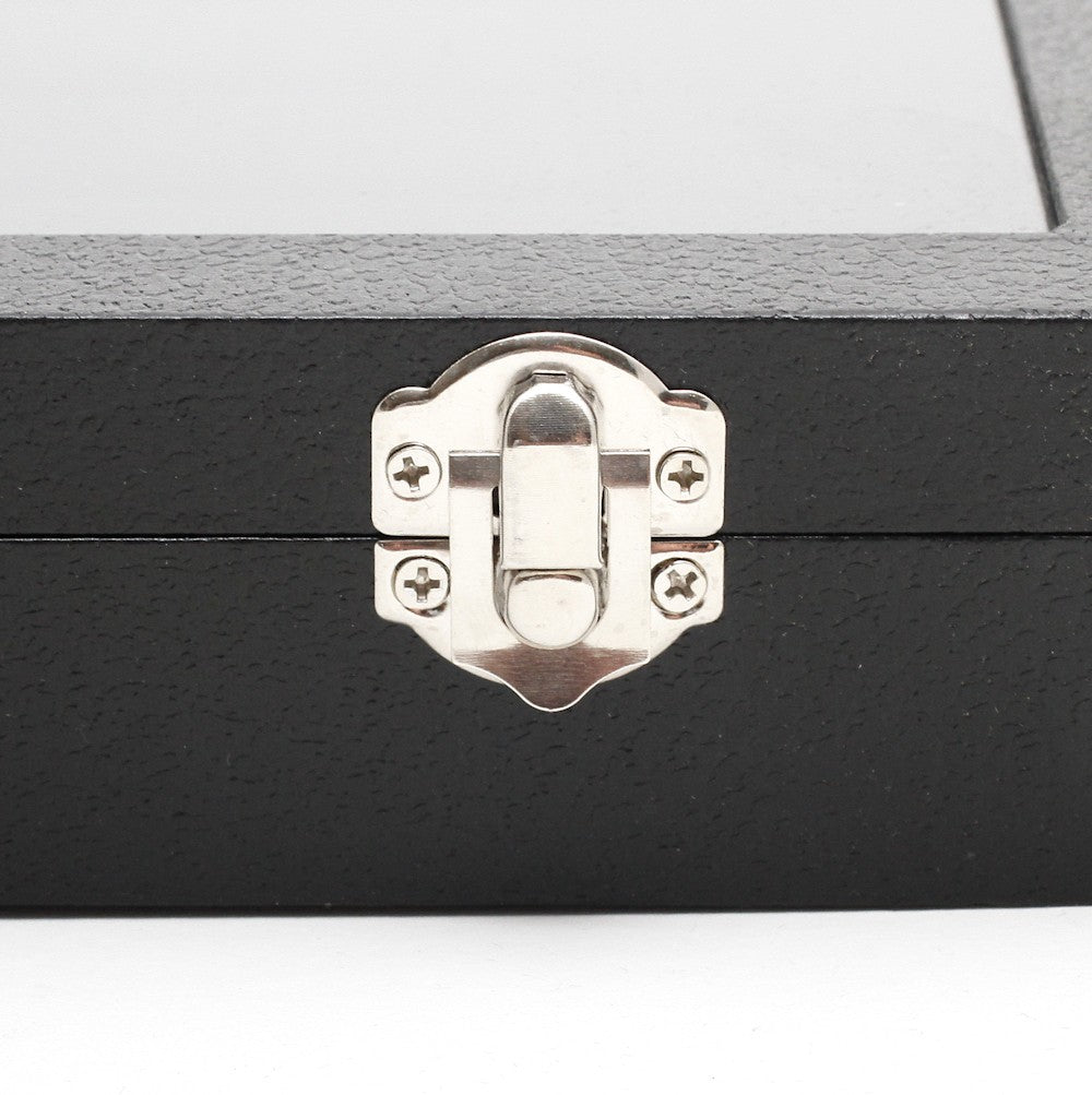 Coffret mallette pour bagues simili cuir