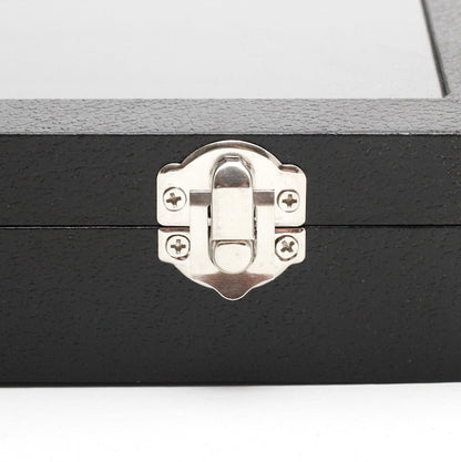 Coffret mallette pour bagues simili cuir