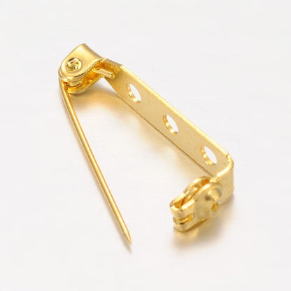 Broche épingle sécurité création bijoux 27mm ( 10 Pièces )