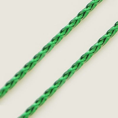 Fil nylon tréssé 0.6mm couleur métallisée (10 m)