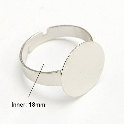 Supports de bagues tamis 15 mm (10 pièces)