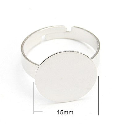 Supports de bagues tamis 15 mm (10 pièces)