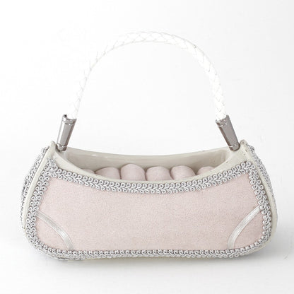 Porte bague sac à main rose GM