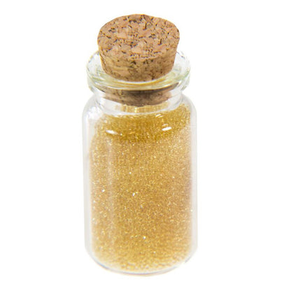 Microbilles caviar translucides en fiole