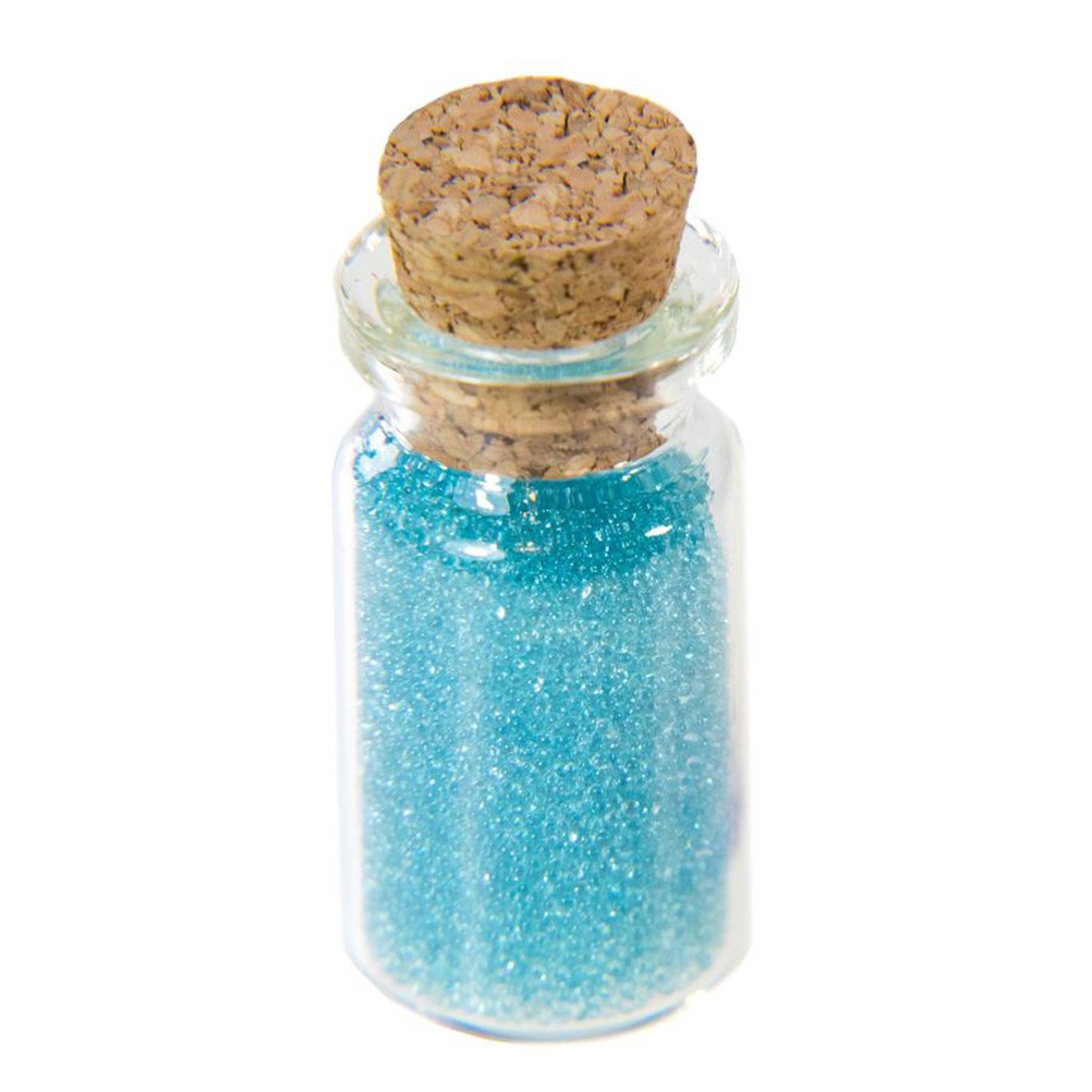 Microbilles caviar translucides en fiole