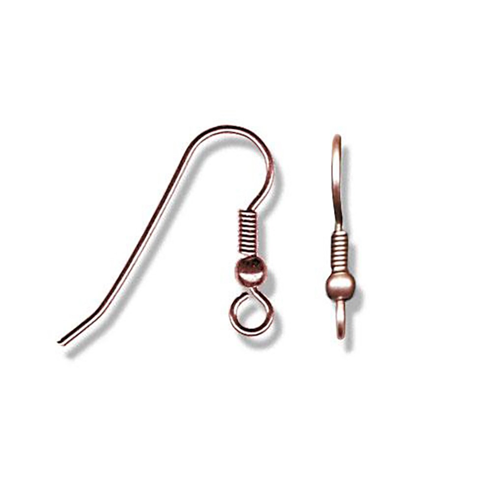 Crochets boucle d'oreille attaches 18 mm (50 pièces)
