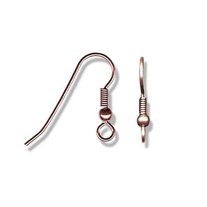 Crochets boucle d'oreille attaches 18 mm (50 pièces)