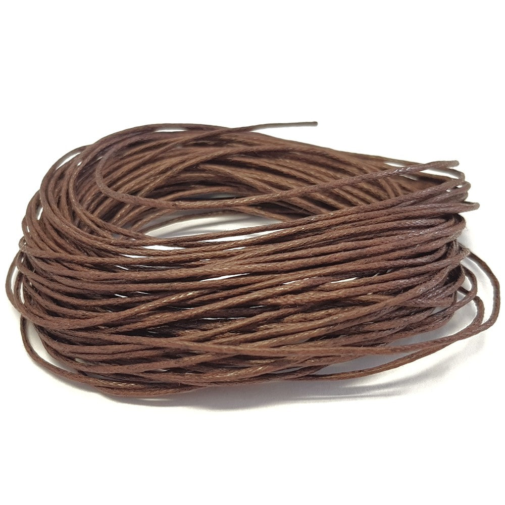Fil coton ciré 1 mm (10 mètres)
