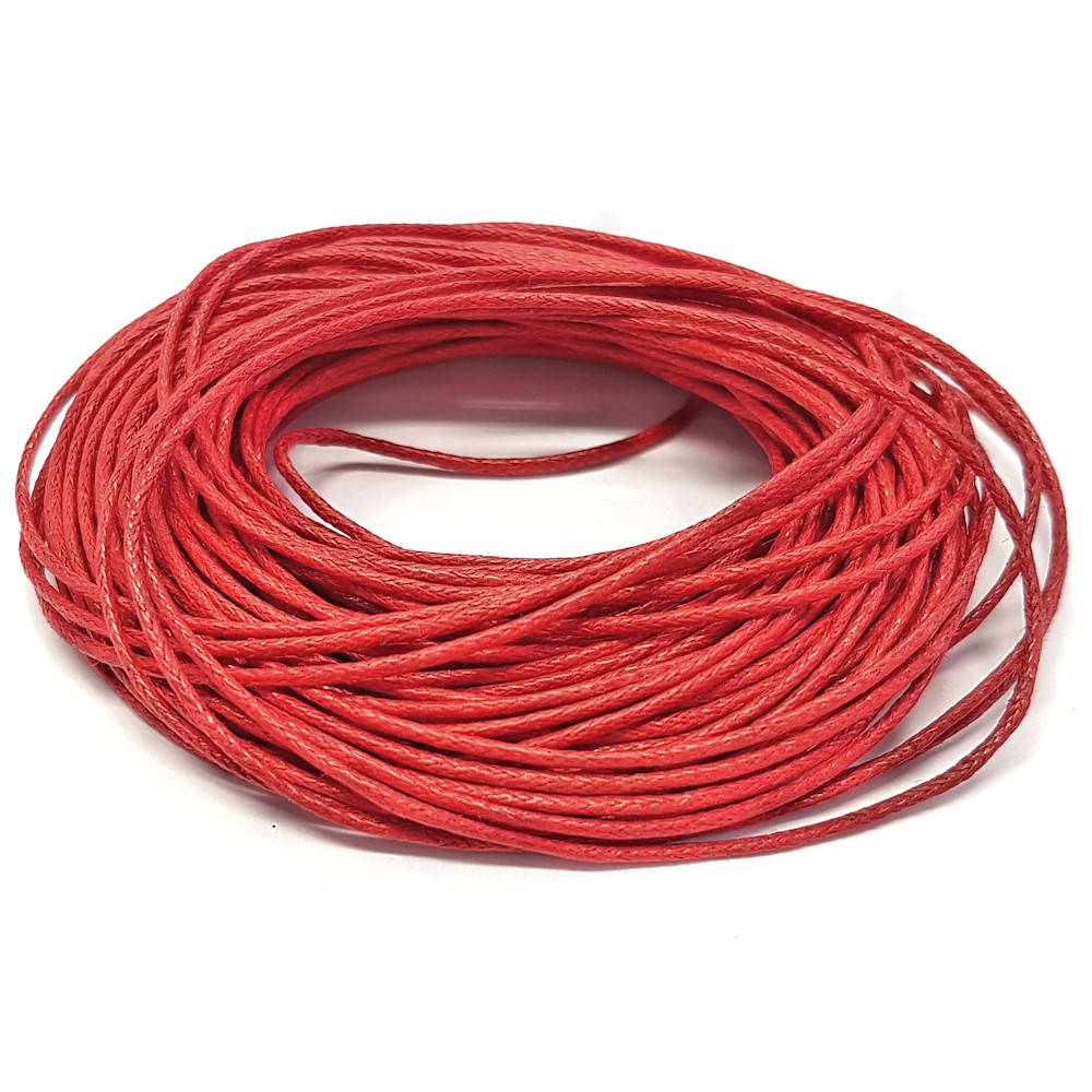 Fil coton ciré 1 mm (10 mètres)