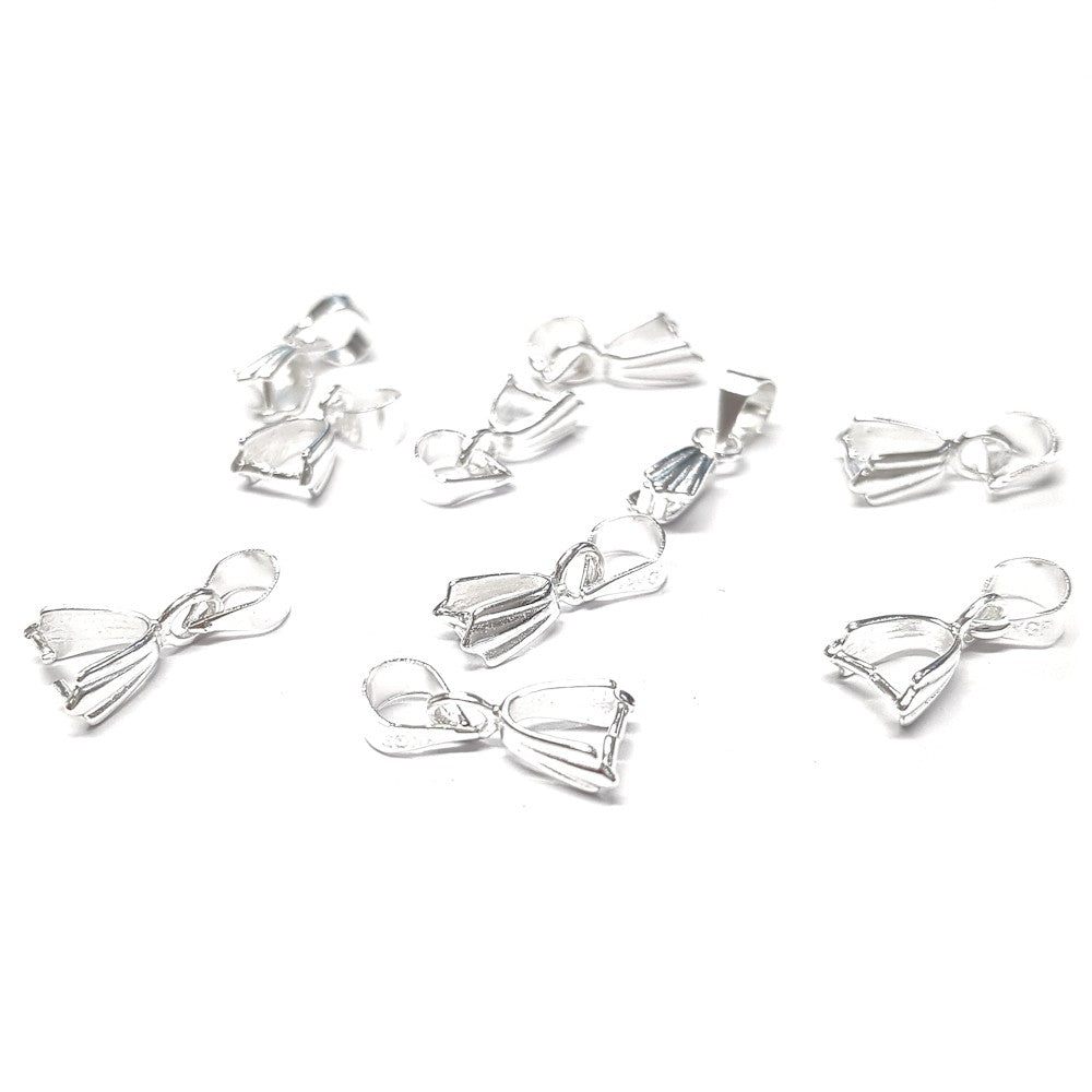 Bélières attache pendentif 15 x 5 mm ( 10 Pièces )