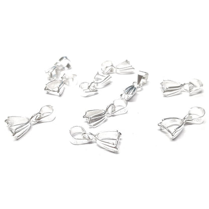 Bélières attache pendentif 15 x 5 mm ( 10 Pièces )