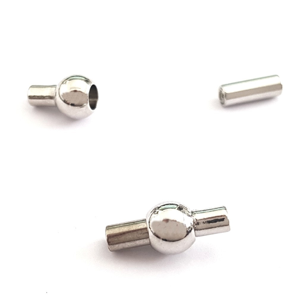 Fermoir aimanté 13x6 mm (5 pièces)
