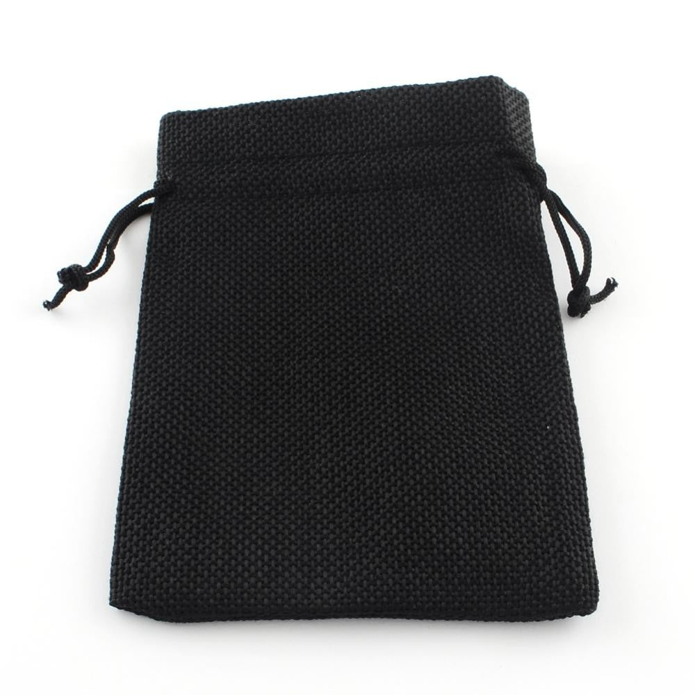 Pochettes jute 18x13 cm avec cordon lot de 10