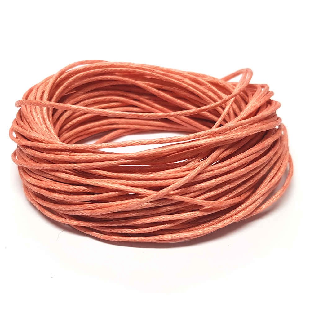 Fil coton ciré 1 mm (10 mètres)